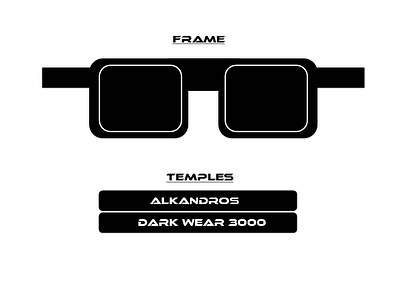 Dark Wear 3000 blacksunglasses darkfashion design fashion fashiondesign fashionproducts optical opticaldesign optics squaresunglasses sunglasses