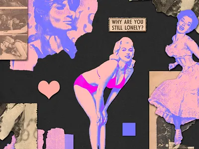 Amoral | collage serie 014 art artcollage collage colors design dribbble illustration illustrator minimal photoshop