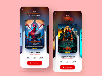 Movie App app app design app ui design inspiration movie app online movie watch ui ui design ux ux design watch