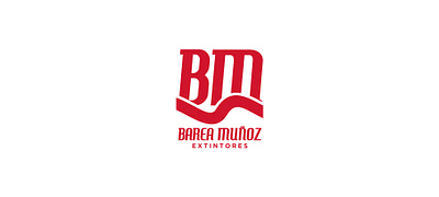 Barea Muñoz Extintores branding branding and identity design logo vector