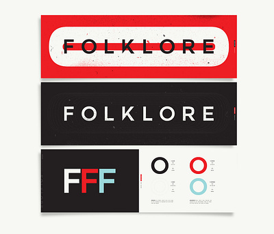 FOLKLORE Brand & Site Launch branding design graphicdesign minimal type typography ui ux visual design web website