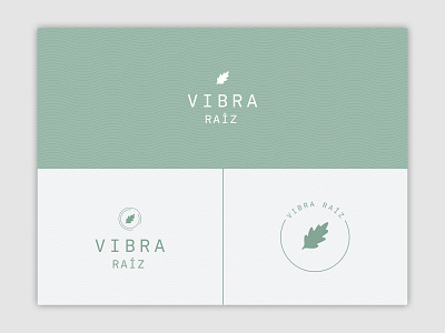 Vibra Raíz Branding brand design branding herbal products logo