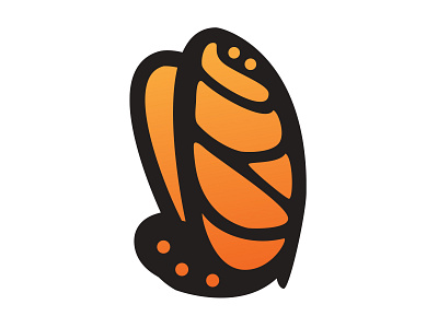 Monarch Butterfly branding branding design cleandesign design icon illustration logo logodesign minimal realestate