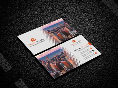 Modern Business Card advertising advertisment business card businesscard coeporate business company corporate creative creative template modern modern business card modern design office presentation stylish design unique concept