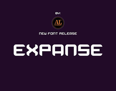 EXPANSE | DISPLAY AND FUTURISTIC FONT creativefabrica design font font awesome font design font family fontbundles fontcreator futuristic inkscape logo serif typography