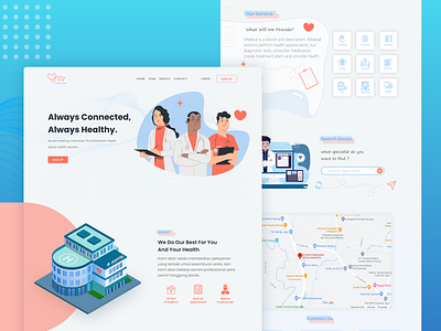Healthy Care health health app health care healthcare healthy landing landing page landing page design landingpage medical medical care medicine ui ui design uidesign web web design webdesign website website design