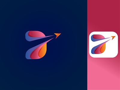 B abstract letter logo - design concept 3d 3d artist abstract logo colorful logo gradient illustration initial letter logo logo logo design logo mark logodesigner m m letter m logo minimal modern logo negative space logo start up typography ui