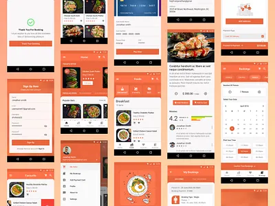 Material Design For Restaurant android app android app design design food delivery food delivery application material design material guidline material icons material ui materialdesign restaurant app typography ui website