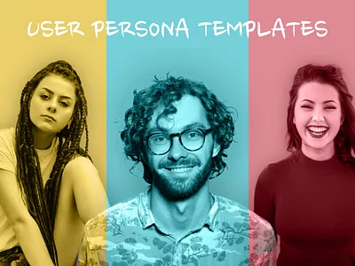 User persona template boy business country manager designer education girl persona teacher template user ux