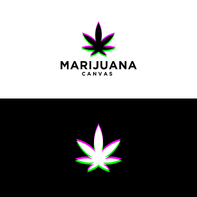 19 Logo Marijuana Canvas logo marijuana