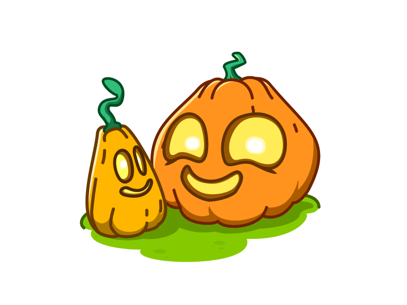Halloween is coming animated gif animation art character character design illustration