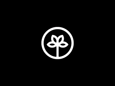 Plant mark brand brand identity branding design identity leaf logo mark minimal nature plant