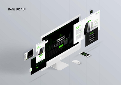 Alienware Refit 2019 animation app branding clean design graphic design logo mobile motion ui ux vector web website