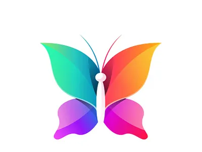 Colorful butterfly logo design brand logo design butterfly logo design channel manager colorful butterfly logo colorful butterfly logo design logo logo design logo designs logodesign logog design desgin