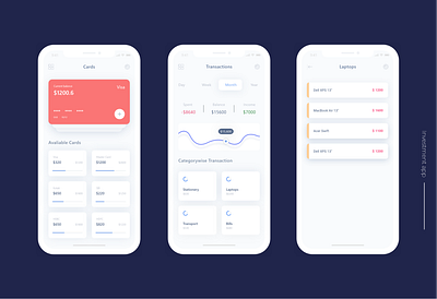 Investment App adobexd app dashboad design ui ux ux ui ux design uxdesign uxui