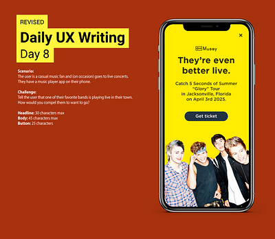 Daily UX Writing Challenge: Day 8 app daily ux writing challenge design ui ui design user experience user interface user interface design ux ux design ux writing