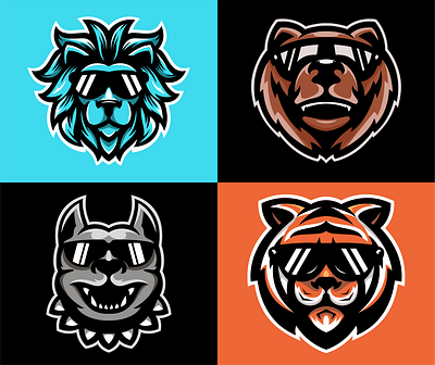 animals cool animation branding character characterdesign esport illustration illustrator logodesigners mascot vector