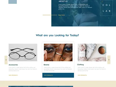e-commerce webpage idea branding design landingpage minimal typography ui ux website