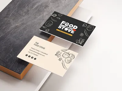 Business Card 2020 branding buisness businesscard design logo restaurant branding typography