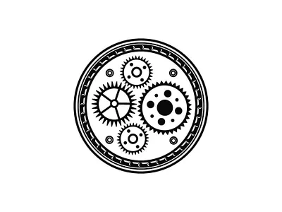 Clock black clock design inspiration logo time