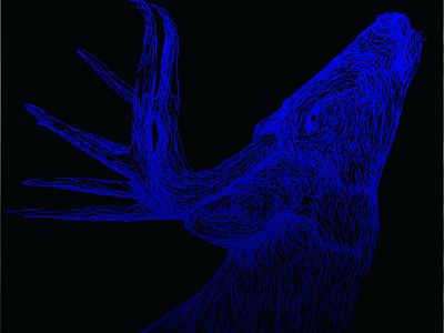 Deer digitalart art drawing artist