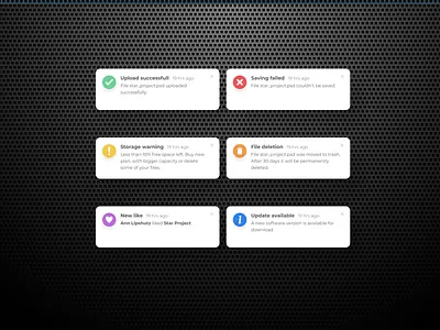 Notifications | Dailyui049 dailyui dailyui049 notification notifications