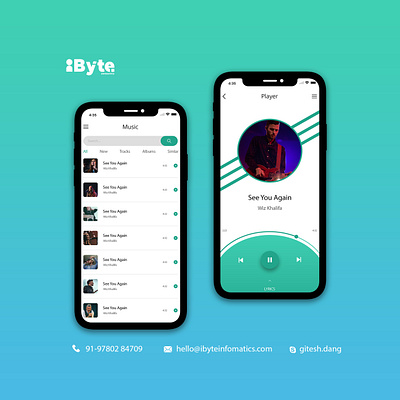Music Screens app branding design illustration ui ux vector
