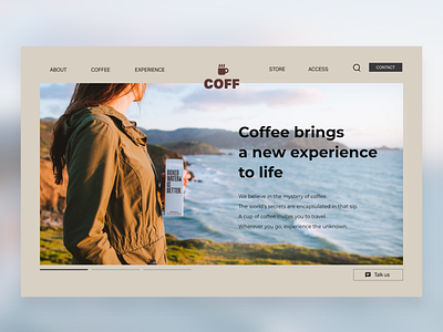daily UI #053 - Header Navigation 053 daily daily ui design ecommerce header navigation photo ui web