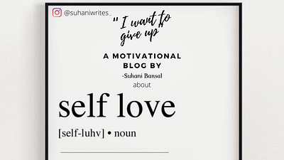 Journey to Self Love inspirational inspire love mentalhealthawareness motivate selflove