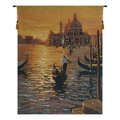 DAYS END AT VENICE BELGIAN WALL TAPESTRY home decor tapestry tapestry cushion tapestry throw wall art