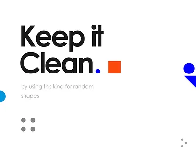 Elements Of Design - Shapes banner design homepage illustration landing mobile page ui