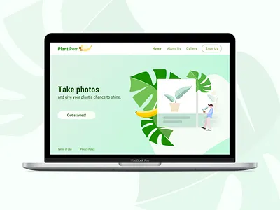 PlantPorn daily ui