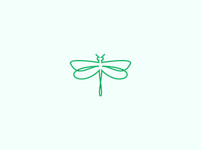 Dragonfly animal animal logo design brand design brand designer branding creative design dragonfly icon mark logo insect linelogo logo design concept minimalist logo