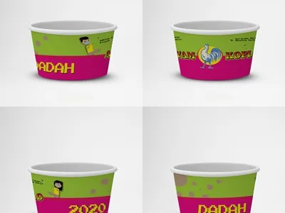Rice Bowl Packaging Design packaging design