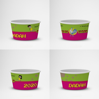 Rice Bowl Packaging Design packaging design