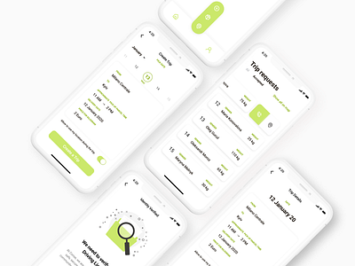 International Shipping App app app design calendar app calendar ui clean ui delivery app delivery service delivery truck design iso location tracker minimalism minimalist mobile app mobile ui parcel shipping tracking app ui ui design