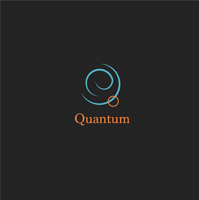 quantum logo 30daylogochallenge art design framework icon illustrator logo logocore quantum type typography vector