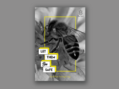 BeeSpirrit bee poster poster design