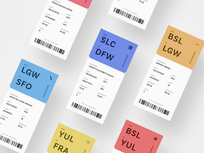 Daily UI 24 — Boarding Pass 024 airport app boardingpass clean daily ui dailyui dailyui 024 figma flight mobile mobile app ui uiux ux