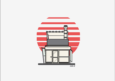 Japanese Storefront japanese shop storefront vector