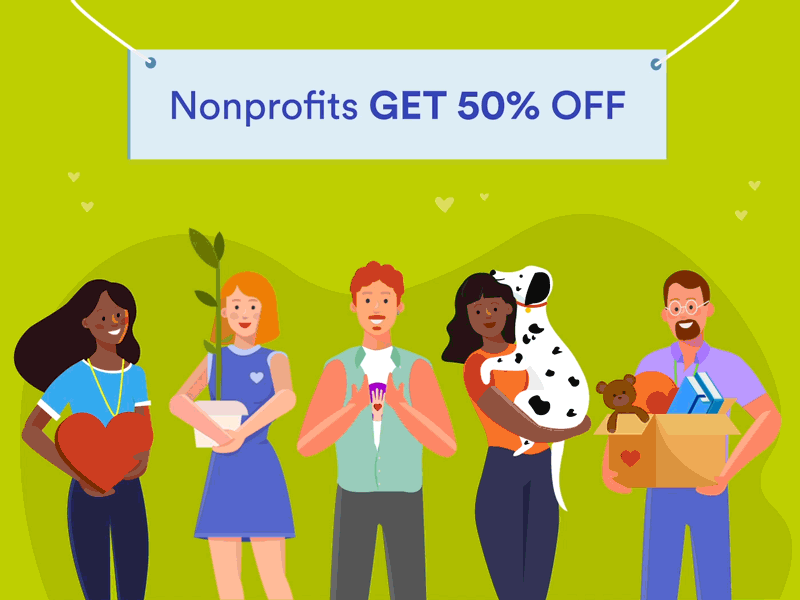 JotForm Non-profit campaign animal shelter animatedgif animation design campaign campaign design characterdesign dalmatian donation donation box gif illustration jotform non profit non profit organization nonprofit sale sale banner volunteer volunteering