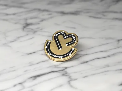 Design Team Enamel Pin 3d beziers branding cinema 4d enamel pins