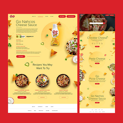 Go cheese foodwebsite ui uidesign uiux userexperiencedesign userinterfacedesign userinterfaces ux webdesign website website builder website concept website design websites