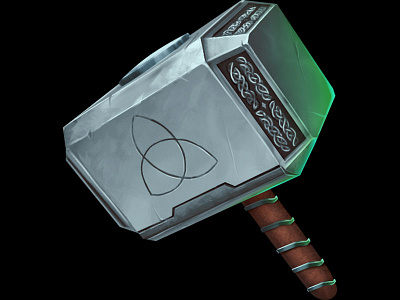 Thor's Hammer as a slot symbol⁠ casino game art game design hammer hammer design hammer symbol online slot design slot developer slot development slot game design slot game graphics thor thor hammer viking slot