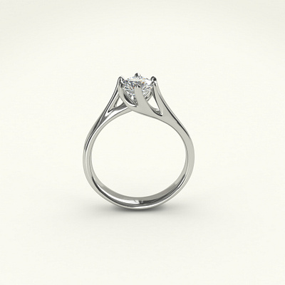 Wedding ring with white gold design illustration rhinoceros zbrush zbrush pixlogic