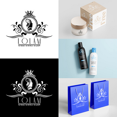 Lolam! logo design minimalist logo