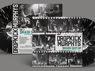 Dropkick Murphys "Smash Shit Up" Vinyl Artwork album art album artwork album cover album cover art album cover design band art band merch dropkick murphys music music art music cover vinyl vinyl cover vinyl design vinyl record