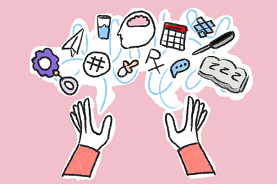 More Dropbox Internal Doodles doodle dropbox graphicdesign hands illustration juggle sketch
