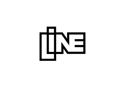 Line line logo logodesigner monoline