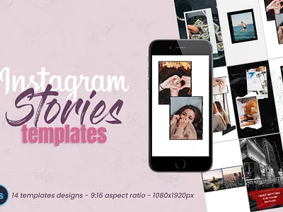 Instagram stories templates | freebie resource animated animation brand design branding design graphicdesign illustration typography ui ux